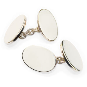 Oval cufflinks