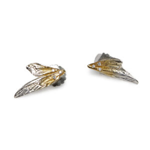 Bees wings earrings